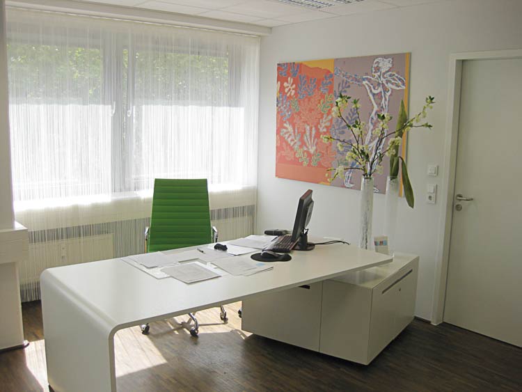 Innenarchitektur Arztpraxis in Wiesbaden
